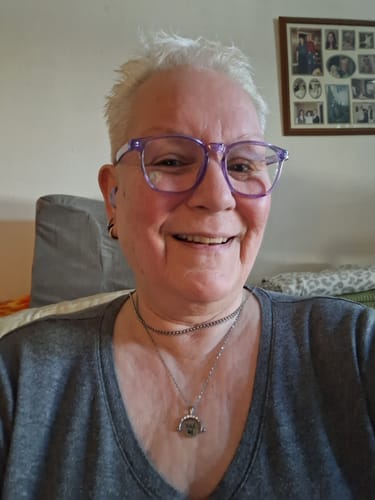Customer photo review of Save Me Necklace