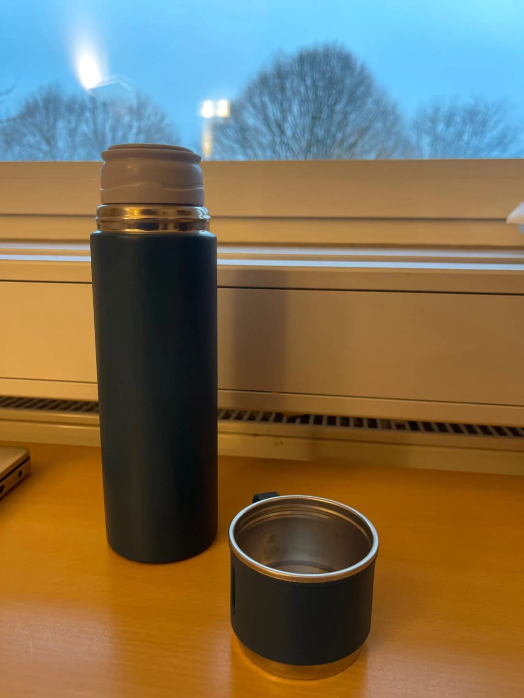 Customer photo review of Vakuumisolierte Edelstahl - Thermosflasche