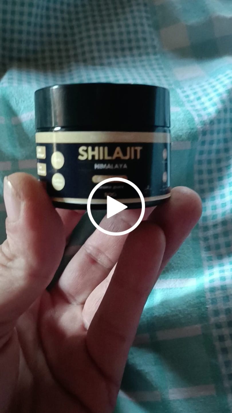 Customer video review of SHILAJIT (RÉSINE PURE)