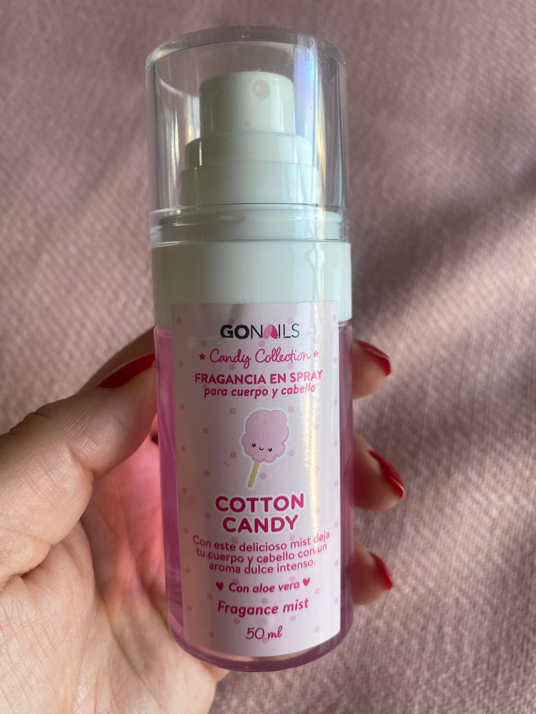 Customer photo review of Fragancia Corporal - Cotton Candy