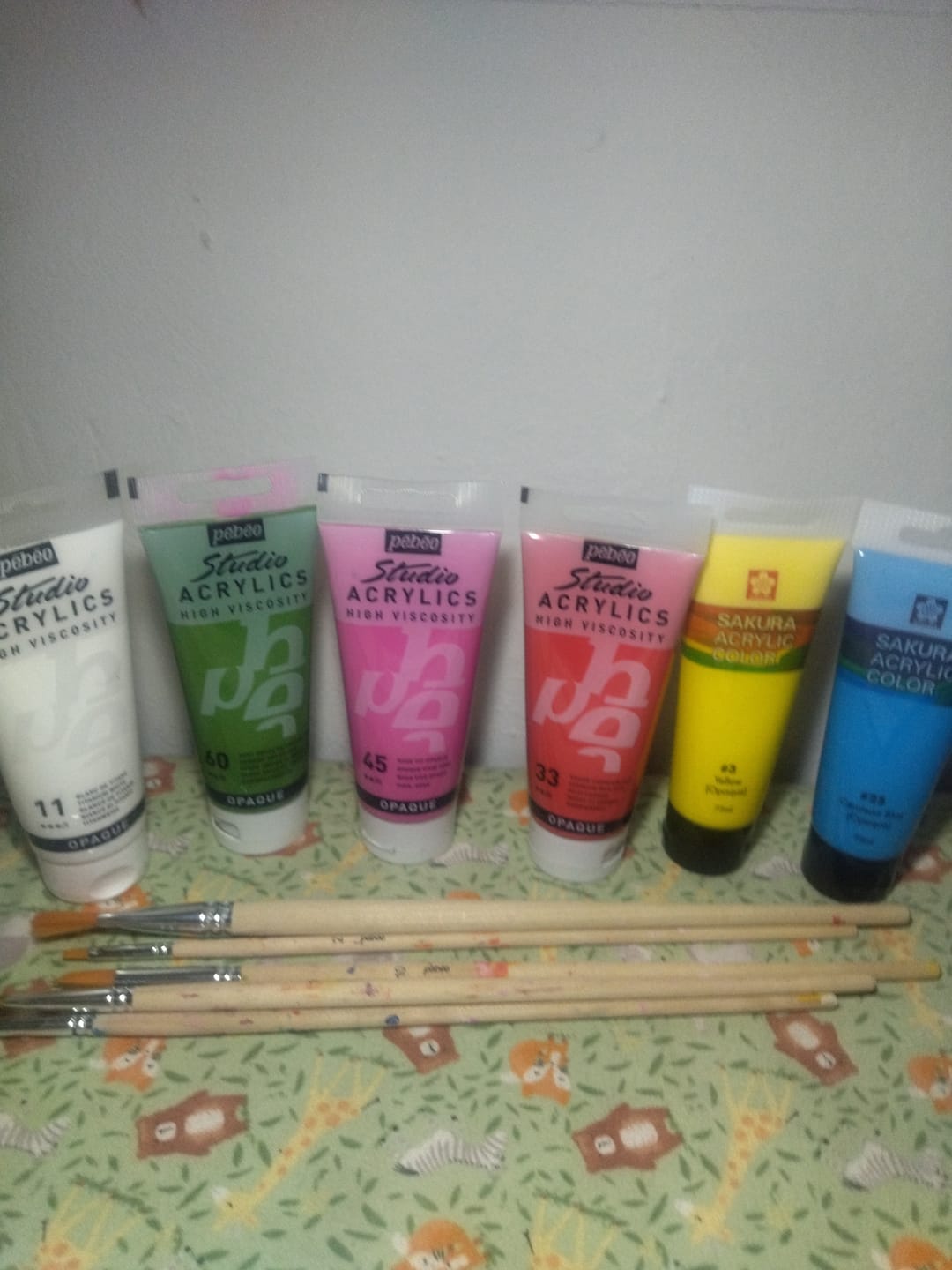 Customer photo review of Pebeo Studio - Acrílicos Tubos 100 ml