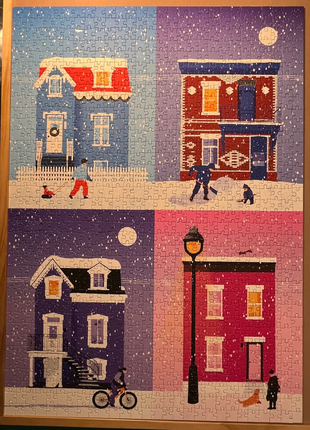 Customer photo review of Snowy in Montreal