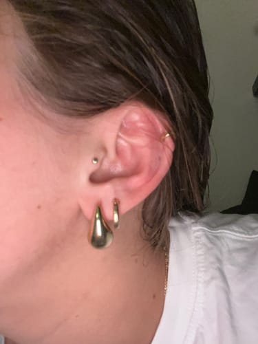 Customer photo review of טראגוס לואיז זהב 14 קראט