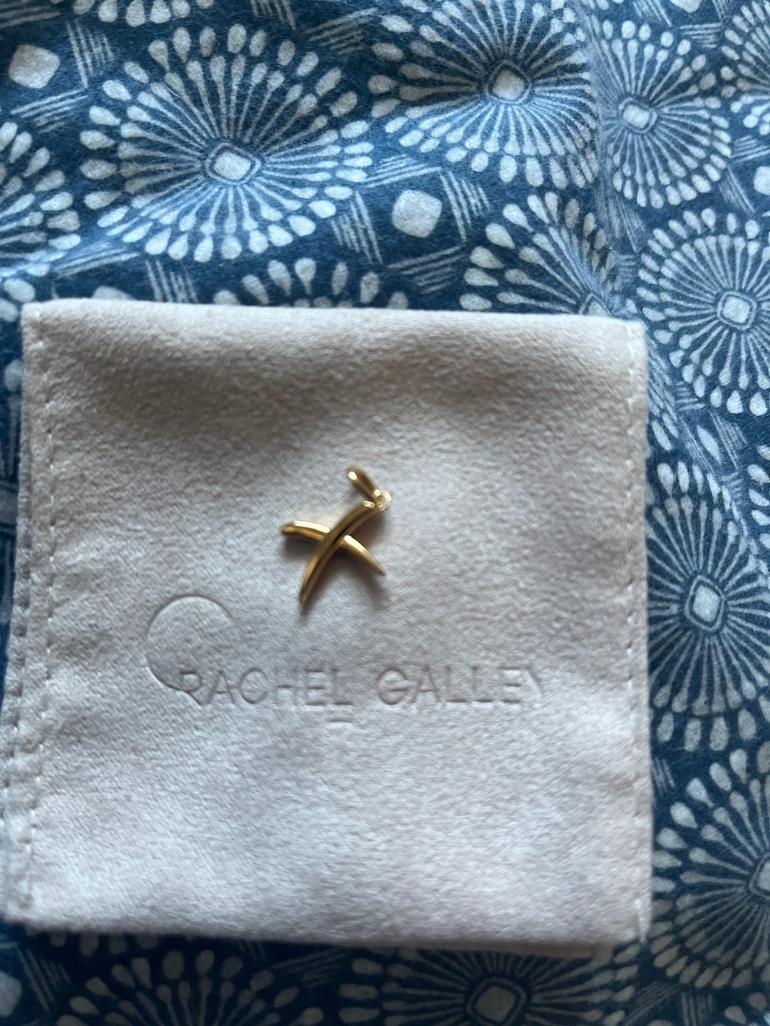 Customer photo review of Molto Initial Charm Pendants