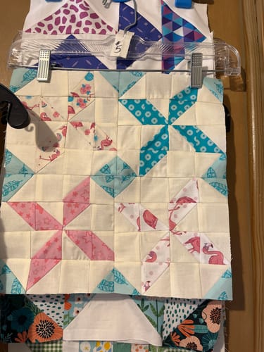 Customer photo review of Mrs Quilty Subscription Box 4
