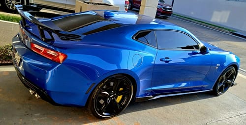 Customer photo review of Camaro Zl1 1LE Conversion Rear Trunk Spoiler High Wing