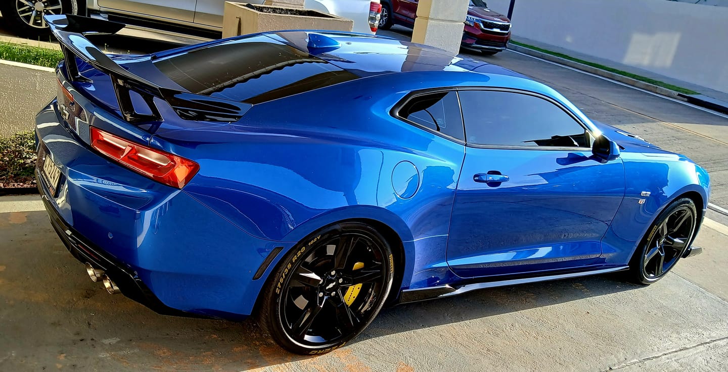 Customer photo review of Camaro Zl1 1LE Conversion Rear Trunk Spoiler High Wing