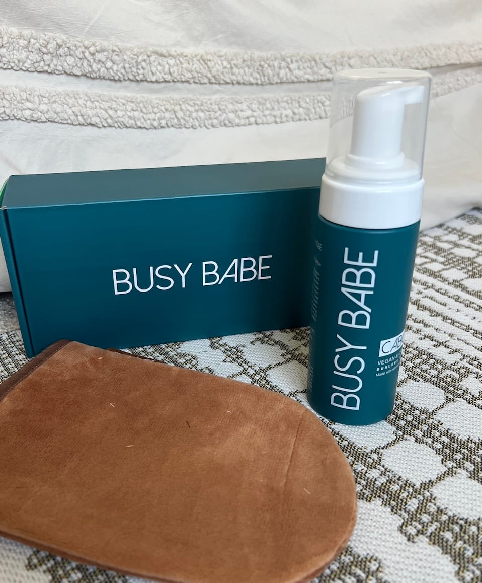 Customer photo review of Cabo Self Tan Mousse w/Mitt