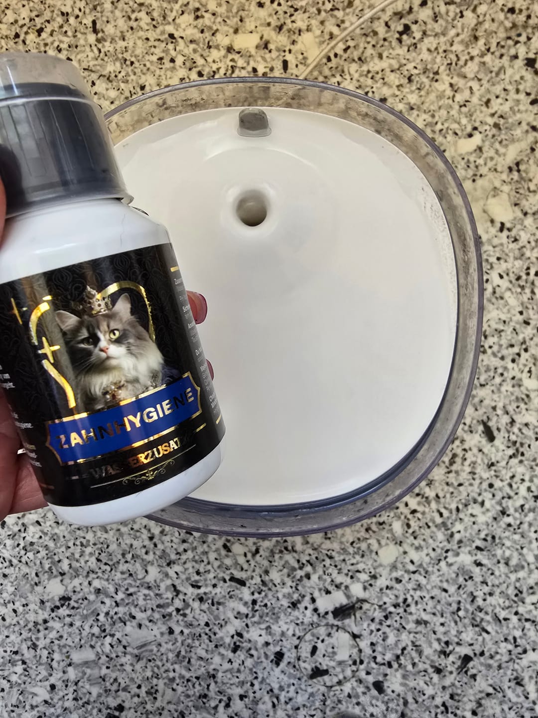 Customer photo review of Zahnhygiene Wasserzusatz