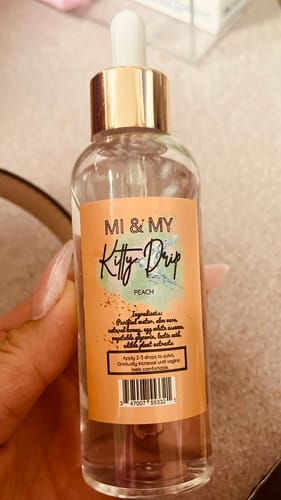 Customer photo review of Kitty Drip Peach