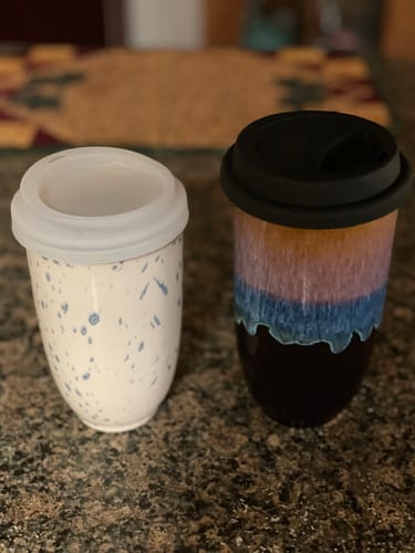 Customer photo review of Orchid Cup (Includes Lid & Band)