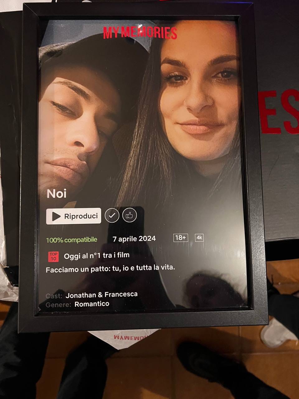 Customer photo review of MyMemories - Poster Netflix