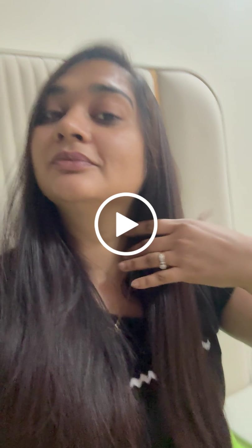 Customer video review of Volumizing Hair Fall Stop Shampoo  200 ml