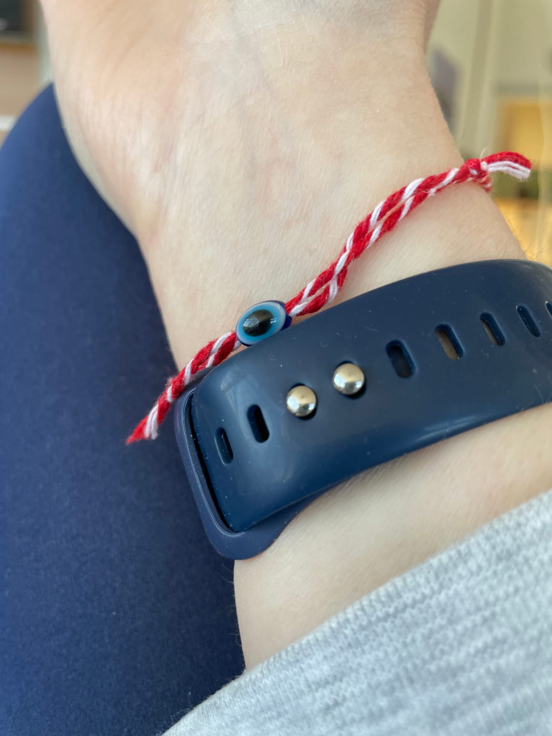 Customer photo review of Martaki Armband mit schützendem Auge