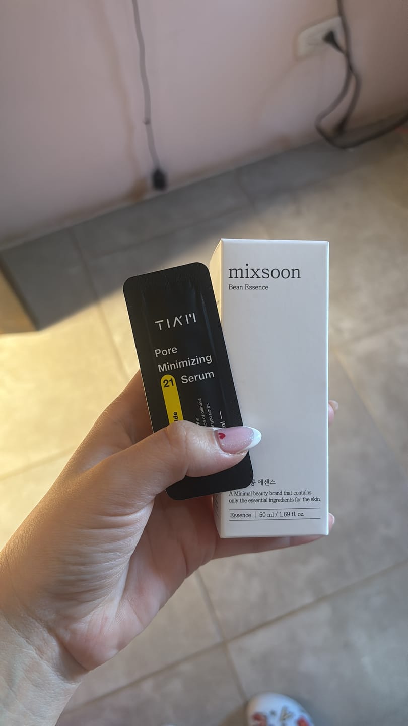Customer photo review of Mixsoon Bean Essence | 2 En 1: Hidrata Y Limpia Poros