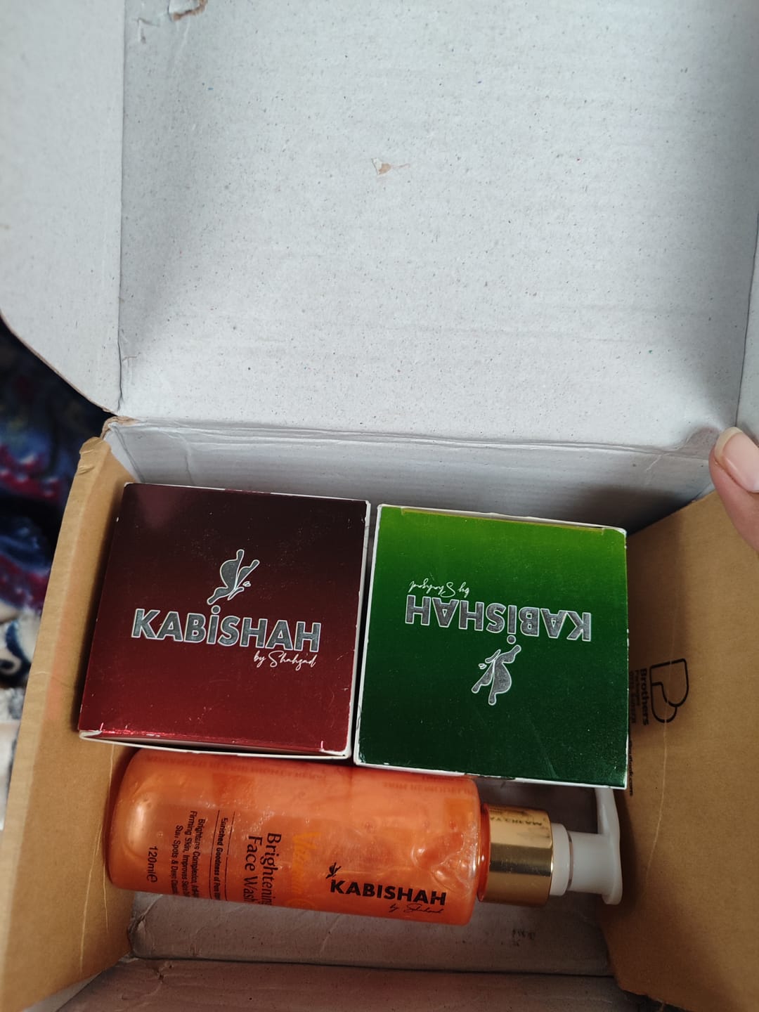 Customer photo review of Day & Night Creams: Complete Glow Bundle