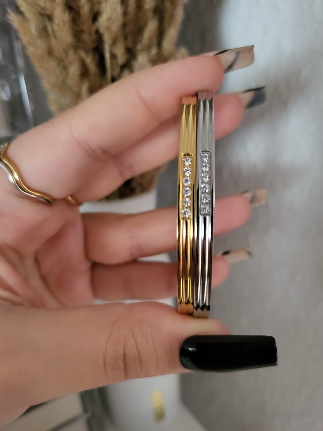Customer photo review of Orabelle Armreif | 18K vergoldet