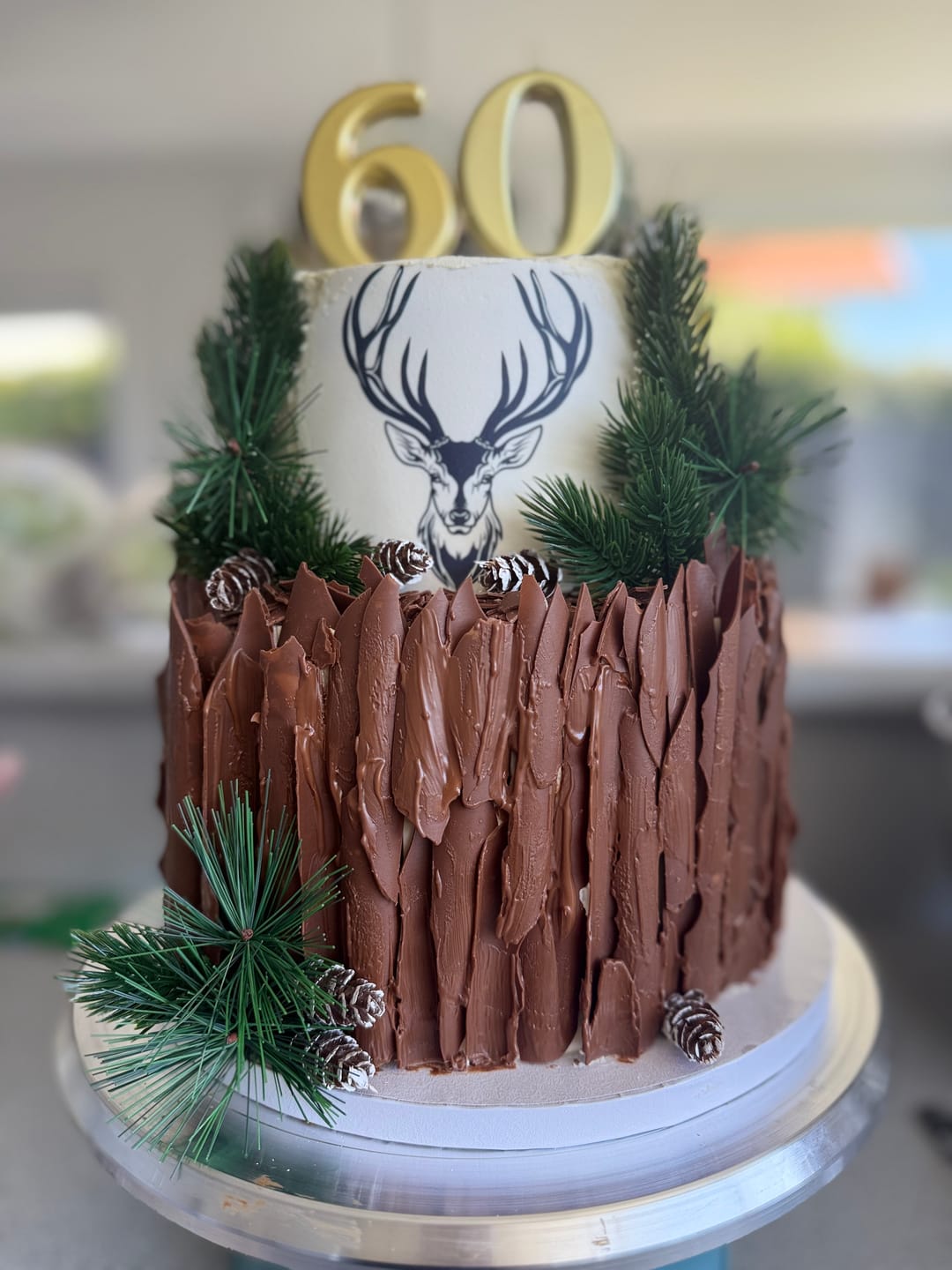 Customer photo review of 12 cm Round Custom Edible Icing Image