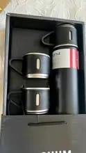 Customer photo review of Vakuumisolierte Edelstahl - Thermosflasche