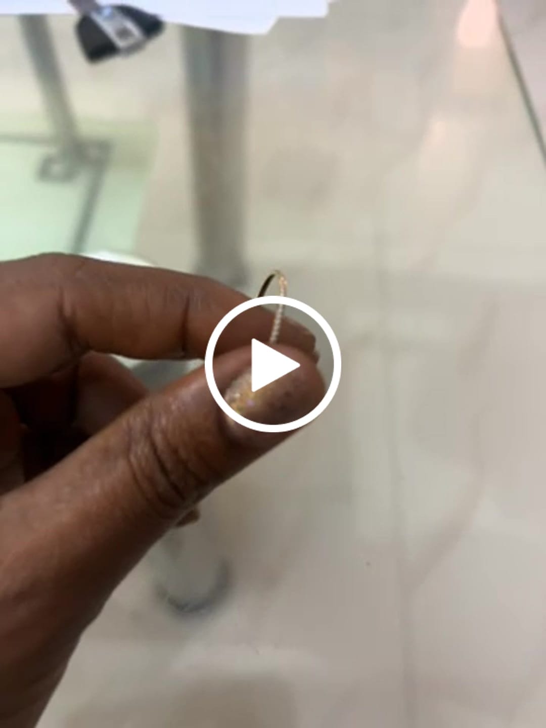 Customer video review of Delicate Diamond Band