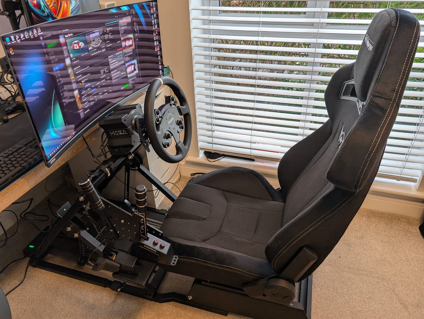 Customer photo review of RS12 Simulator Seat