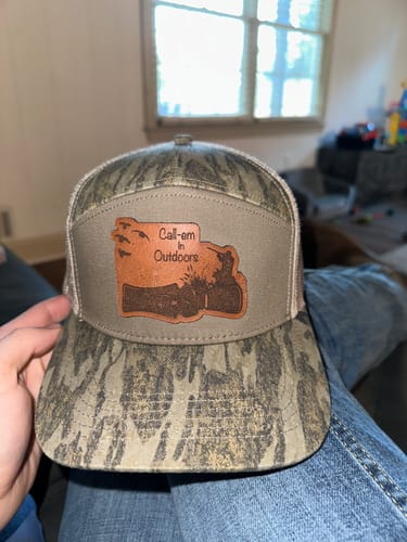 Customer photo review of Custom Leather Patch Hats SA7AGE