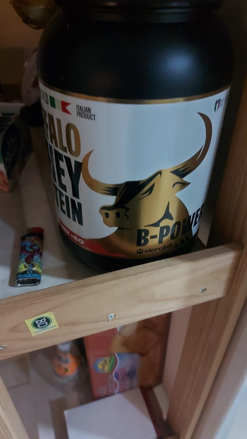 Customer photo review of +80 High Protein - Buffalo Whey Gusto Puro - Proteine in Polvere