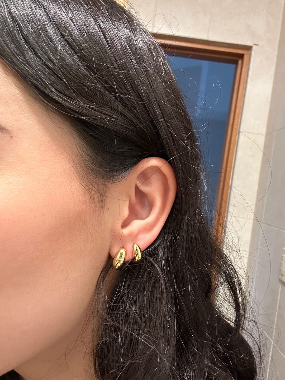 Customer photo review of Par Arete Doble Tipo Ear Cuff