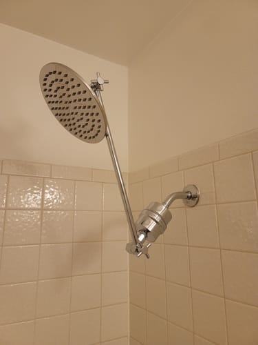 Customer photo review of 8 Inch Rain Shower Head