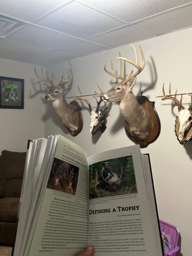 Customer photo review of BACKCOUNTRY BOWHUNTING BOOK