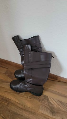 Customer photo review of Anakin Skywalker Stiefel Cosplay Schuhe