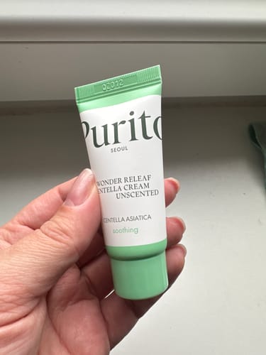 Customer photo review of PURITO Wonder Releaf Centella Cream Unscented bekvapis kremas su centele