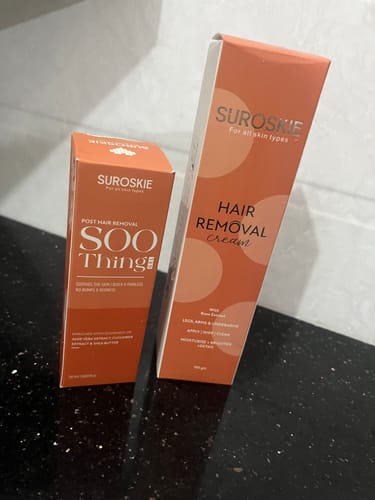 Customer photo review of Suroskie Hair Removal Kit