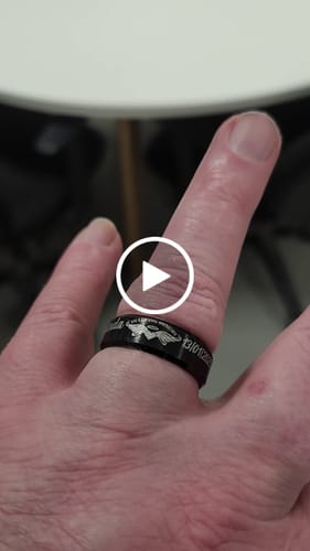 Customer video review of Personalized in loving memory keepsake Ring