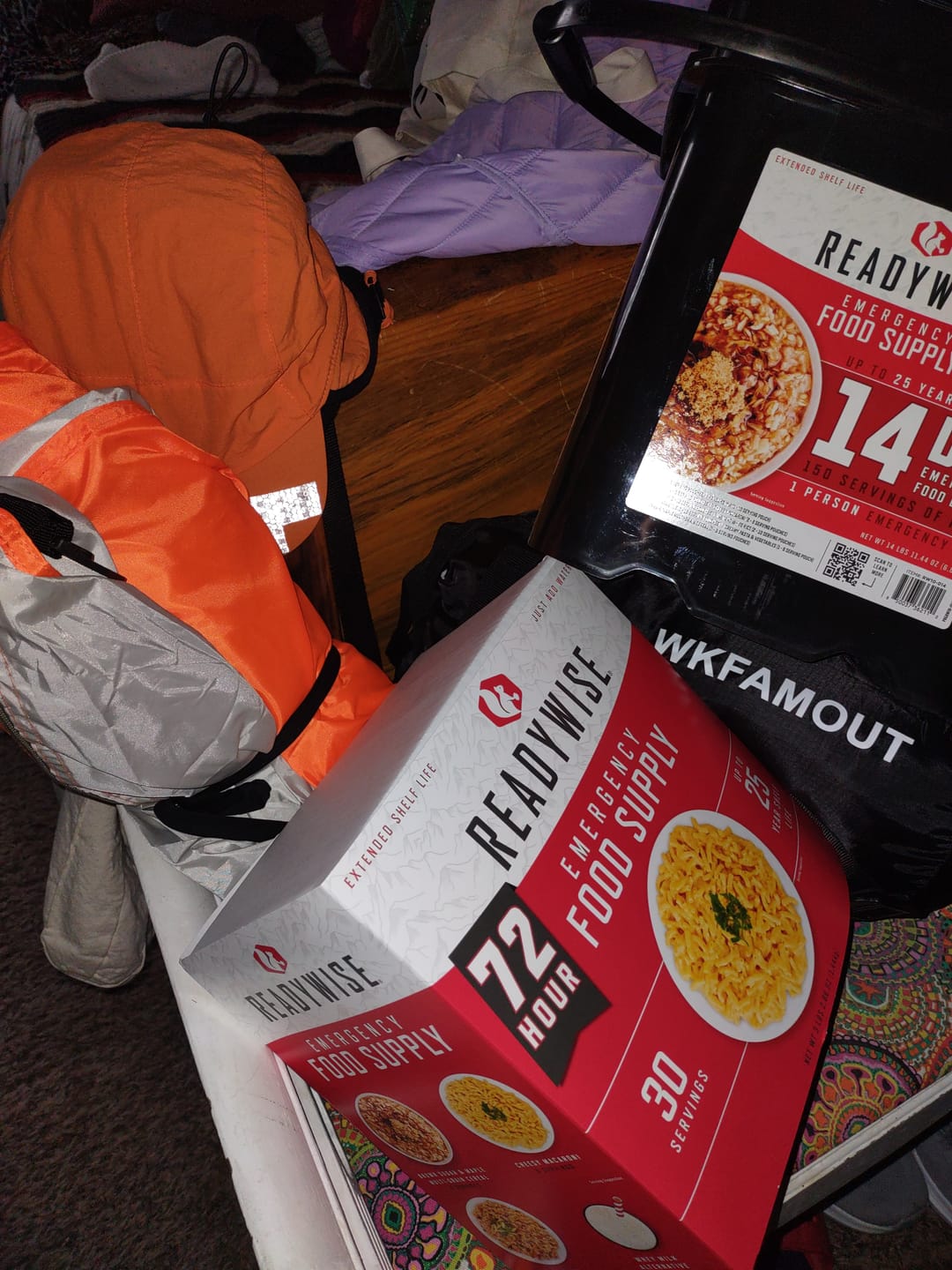 Customer photo review of 2 Week Emergency Food Supply
