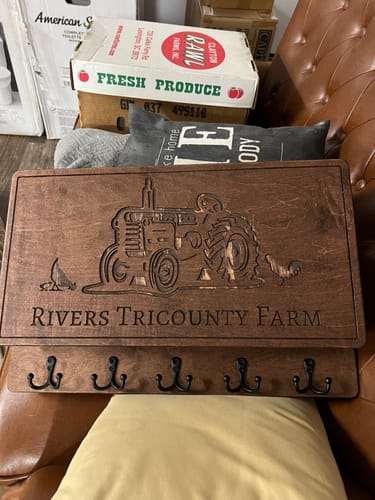 Customer photo review of CUSTOM DESIGN THAT FITS YOUR EXACT NEEDS!