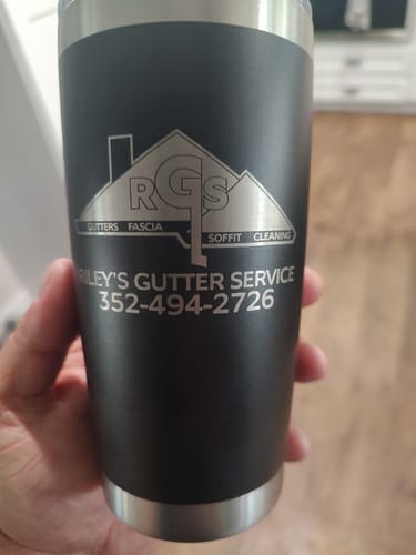 Customer photo review of (6 Pieces) Custom Laser Engraved - 20oz Tumblers