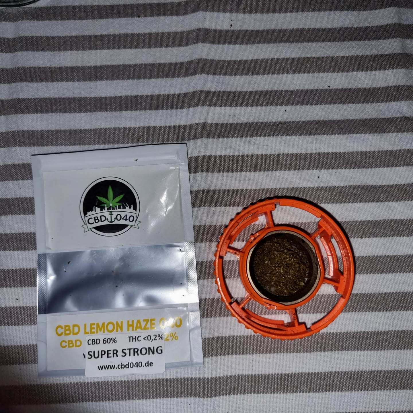 Customer photo review of Lemon Haze Extra Strong 60% - CBD Blüten - Indoor - Cannabis ohne Rezept