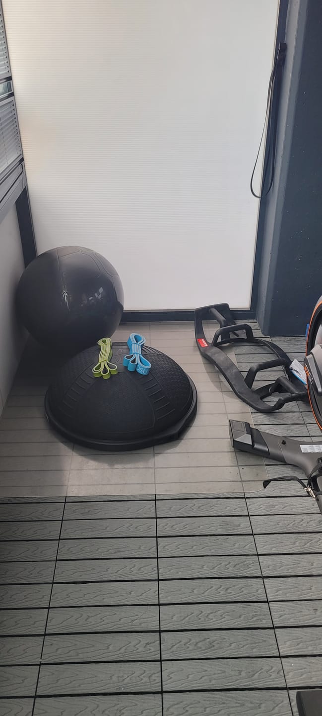 Customer photo review of BOSU® Home Balance Trainer