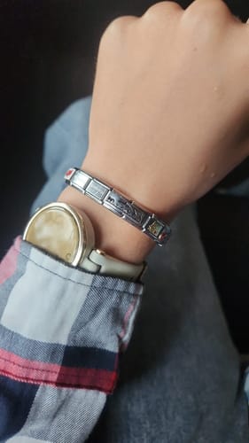 Elizabeth B. review of Nomination Composable Double Link Savanna Skyline, Silver image 1 out of 1