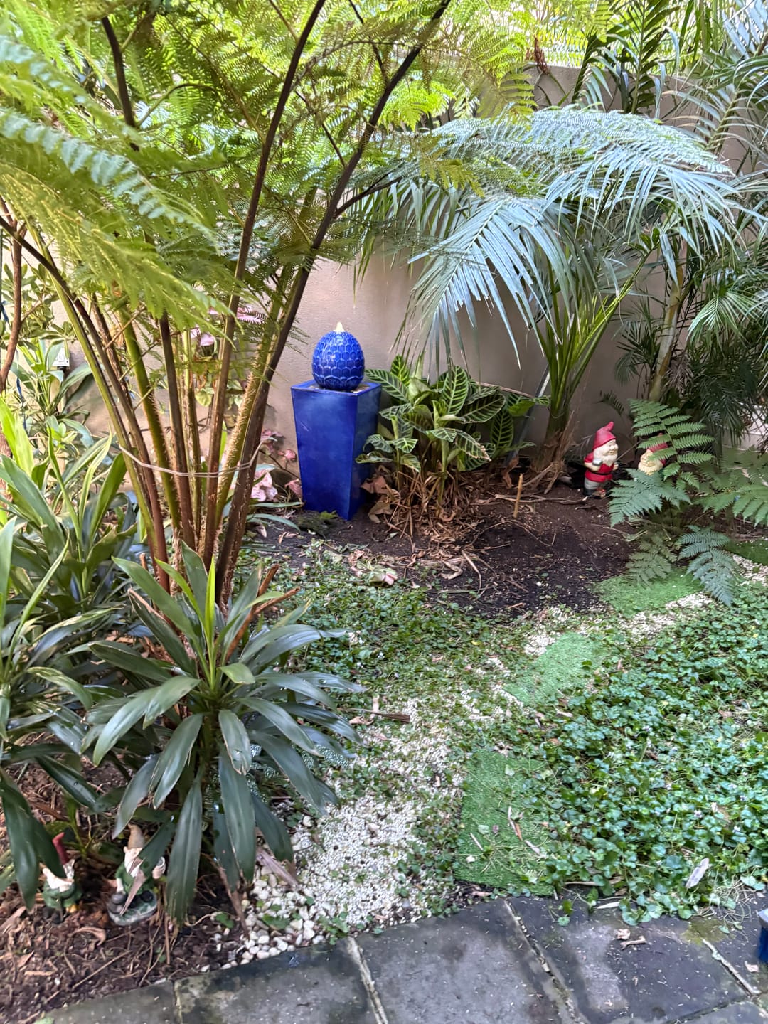 Customer photo review of Monet Ball Tower Ceramic Water Feature - Classic 91cm