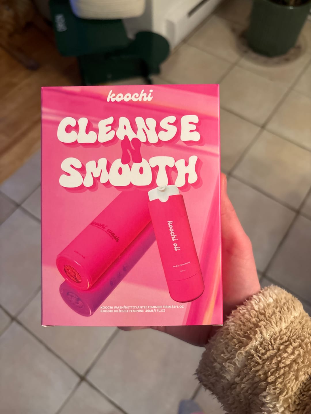Customer photo review of Cleanse & Smooth Duo