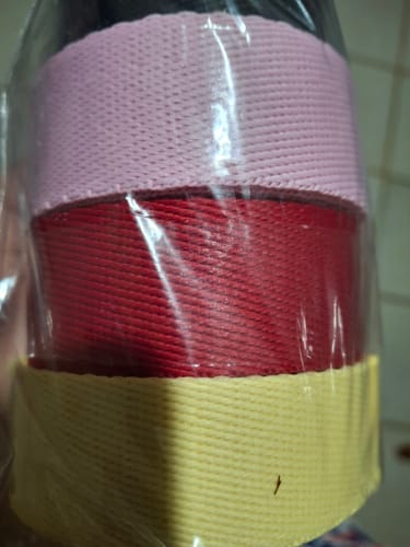 Customer photo review of FITA LISA 30MM COR AMARELO 1 METRO