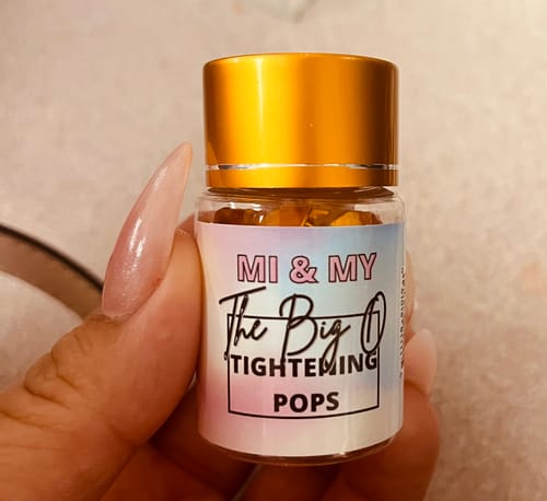 Customer photo review of The Big O Tightening Pops