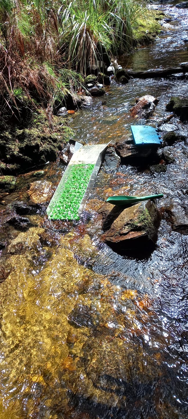 Customer photo review of 888 Gold Rat sluice - with Mini cell Dream mat