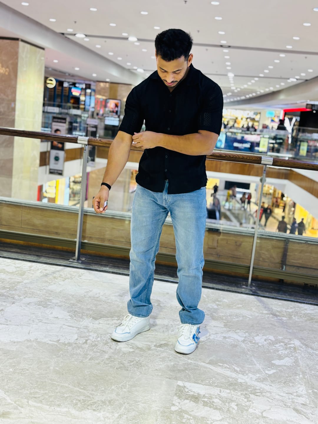 Customer photo review of Bacca Bucci High-Top PATCH-PLAY Men's Sneakers
