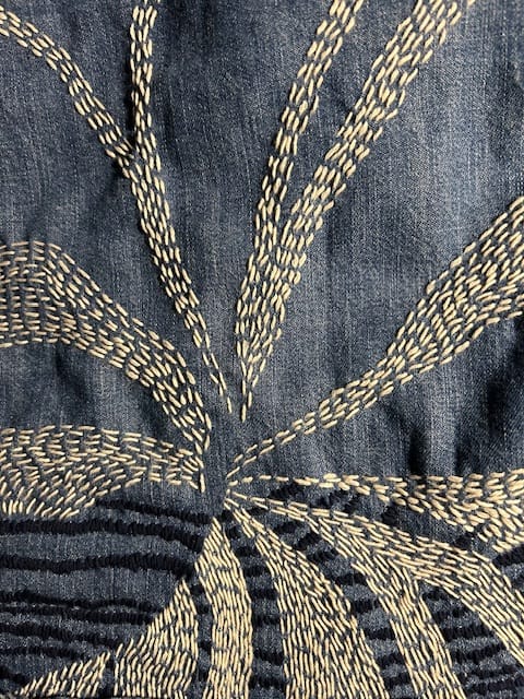 Customer photo review of Olympus Sashiko Garen Bleu Marine No. 11