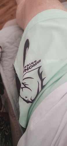 Customer photo review of 2025 Brisbane Broncos Training Shorts - Mint