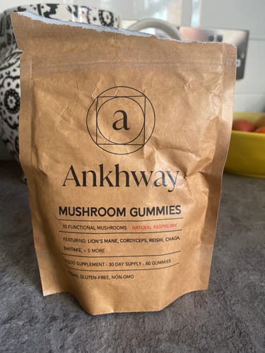Customer photo review of Mushroom Gummies