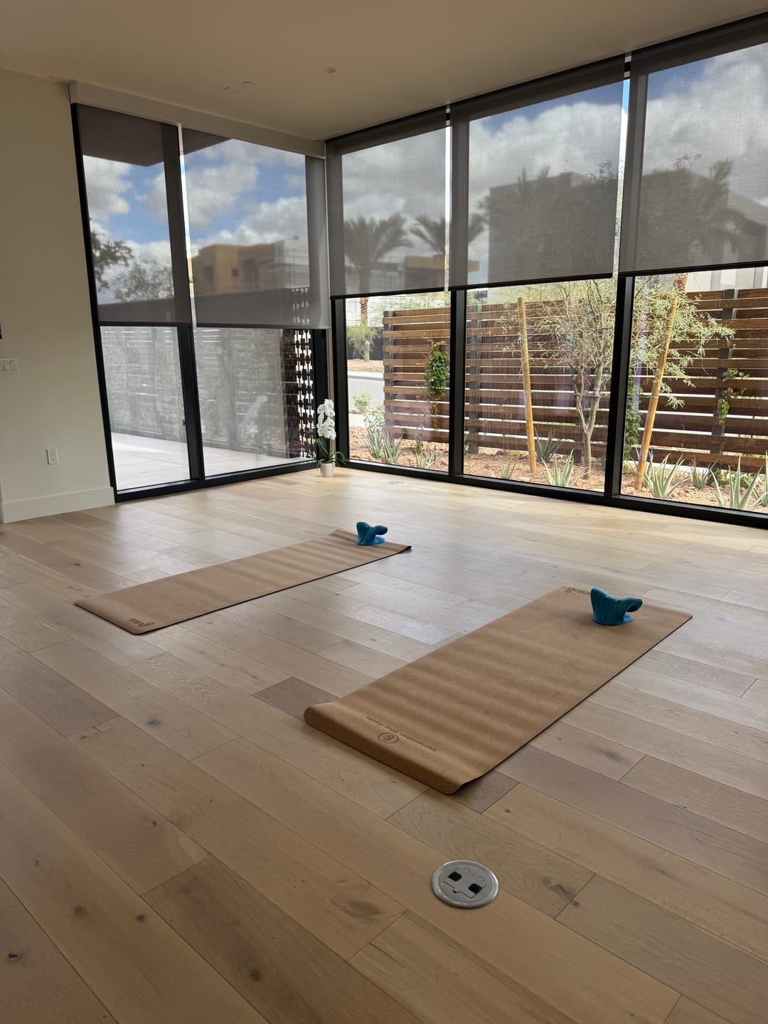 Customer photo review of Roots Premium Cork Yoga Mat